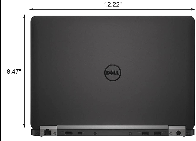 Dell Latitude 7270 Touch Laptop - Intel Core i7 CPU | 16GB RAM | 512GB SSD | 12.5-inch | Win 11