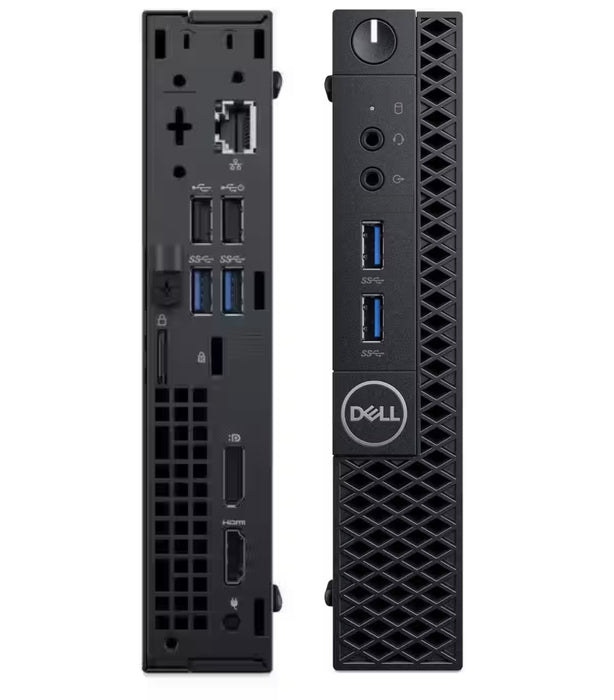 Dell Optiplex Micro Desktop PC - Intel Core i7 9700T Processor | 32GB RAM | 1TB SATA SSD | WiFi + BT | Win 11