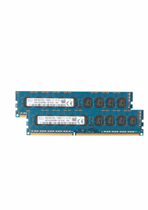SK Hynix 16GB DDR3 DIMM RAM Kit ( 8GB X2 ) PC3L for Desktops